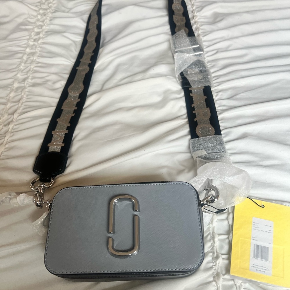 Marc Jacobs Gray Crossbody Bag